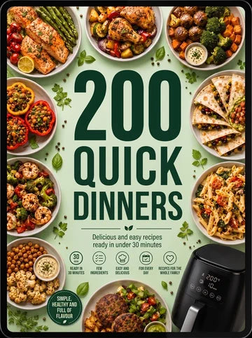 Cover of 200 Quick Dinners