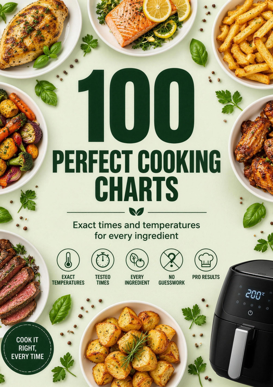 Air Fryer PRO · 100 Perfect Cooking Guides