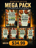 The Happy Fryer Mega Pack · 6 Complete Books + 9 Bonuses