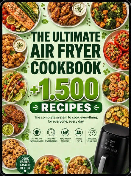 The Ultimate Air Fryer Cookbook cover
