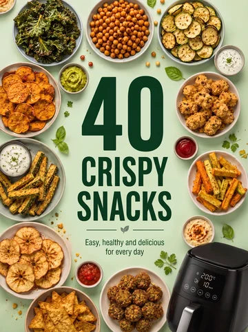 Cover of 40 Crispy Snacks